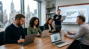company in nyc using laptop rental for training