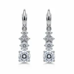 moissanite earrings uk