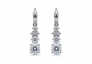 moissanite earrings uk
