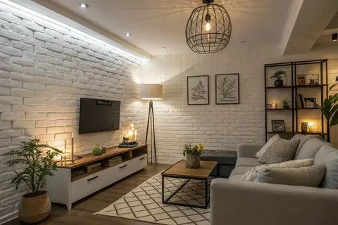 Interior Brick Wall Painting