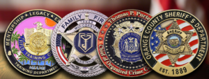 custom police challenge coins