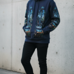 Who Decides War Apparent Hoodie Pullover Indigo
