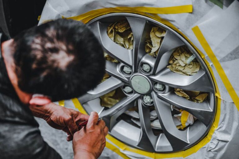 car alloy wheel rim repair dubai