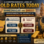 Gold Rates Today in Ahmednagar and Dhule