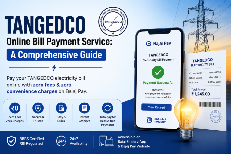 TANGEDCO Online Bill Payment Service: A Comprehensive Guide