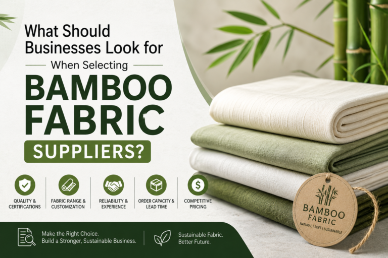 What Should Businesses Look for When Selecting Bamboo Fabric Suppliers