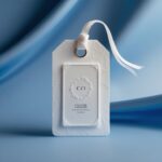 Embossed logo hang tags