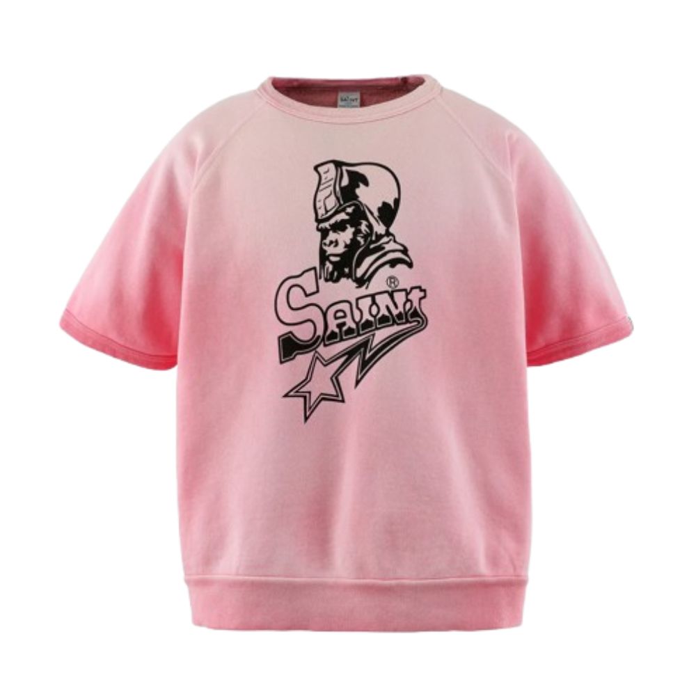 SAINT BAPE STAR SS CREW NECK SWEATS