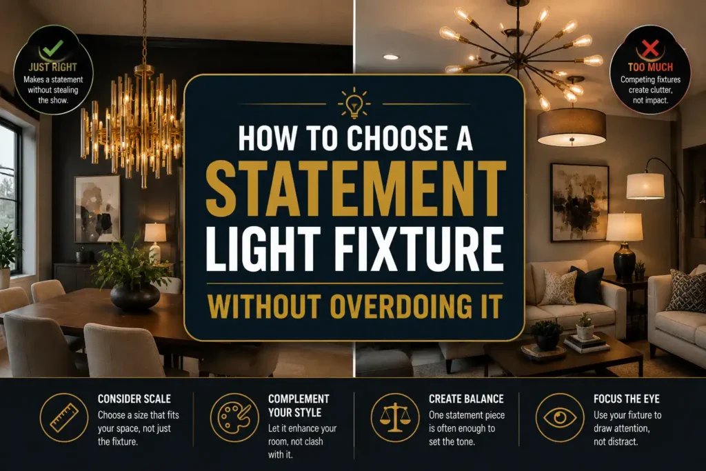 Statement Light Fixture