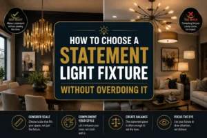 Statement Light Fixture