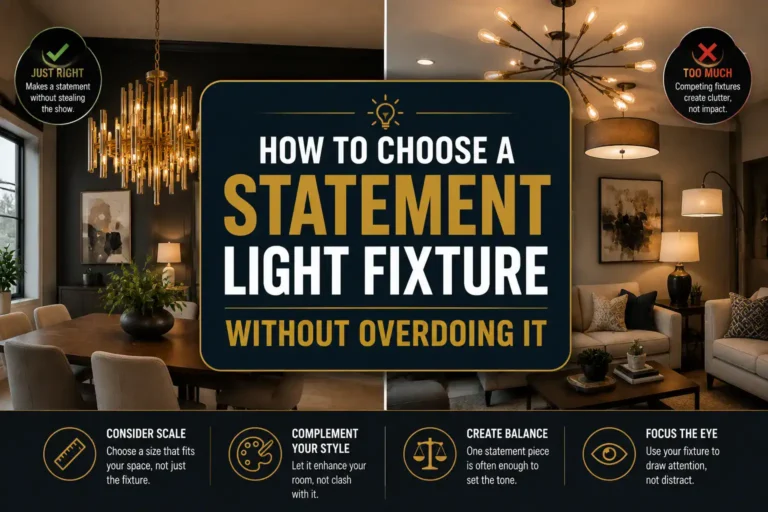 Statement Light Fixture