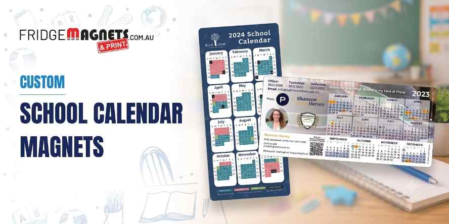 Custom School Calendar Magnets