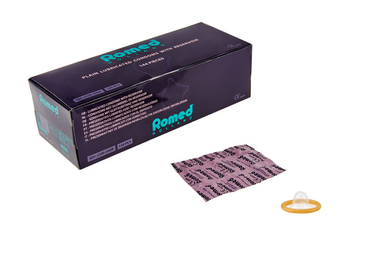 Romed condoms standard 144 pieces box for safe and reliable protection