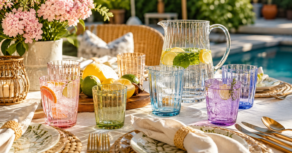 Stylish Acrylic Drinkware Ideas for Summer by ROCKS Jewelry Gifts Home