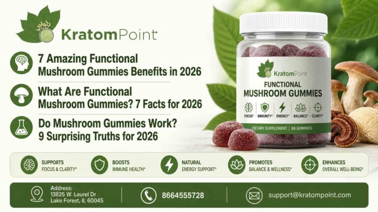 7 Amazing Functional Mushroom Gummies Benefits in 2026 What Are Functional Mushroom Gummies 7 Facts for 2026 Do Mushroom Gummies Work 9 Surprising Truths for 2026