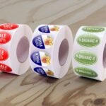 Custom Square Roll Labels
