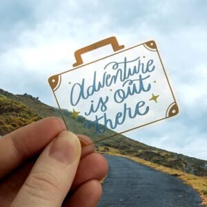 Custom clear cut stickers
