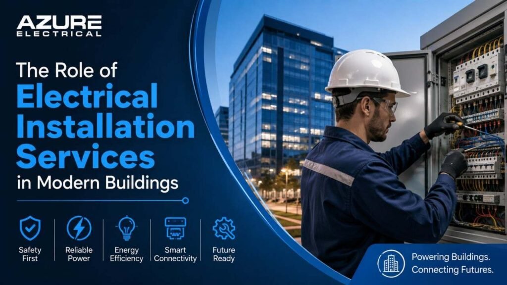 Electrical Installation Services for modern commercial buildings