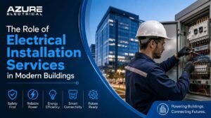 Electrical Installation Services for modern commercial buildings