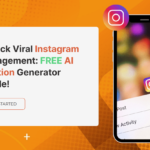 Free Instagram caption generator creating engaging social media captions