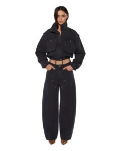 KSUBI BARREL JEAN CARPENTER BLACK