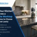 Kitchen granite worktop