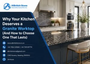 Kitchen granite worktop