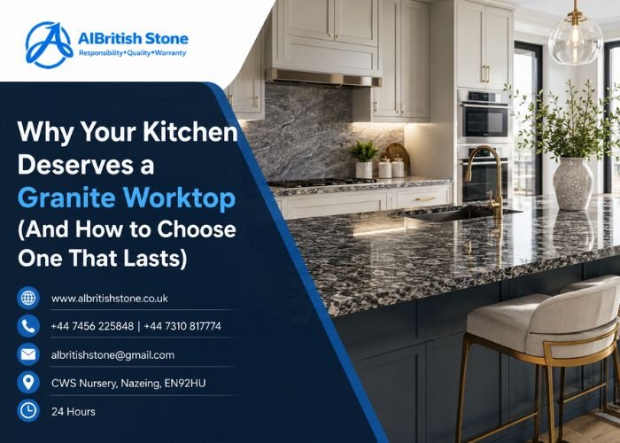 Kitchen granite worktop