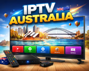 Australian viewer testing IPTV Australia on a Smart TV during a one-week streaming experience