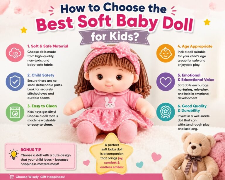 soft baby doll for girls