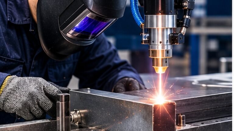 welding with a laser