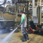 Commercial pressure washing in Dallas