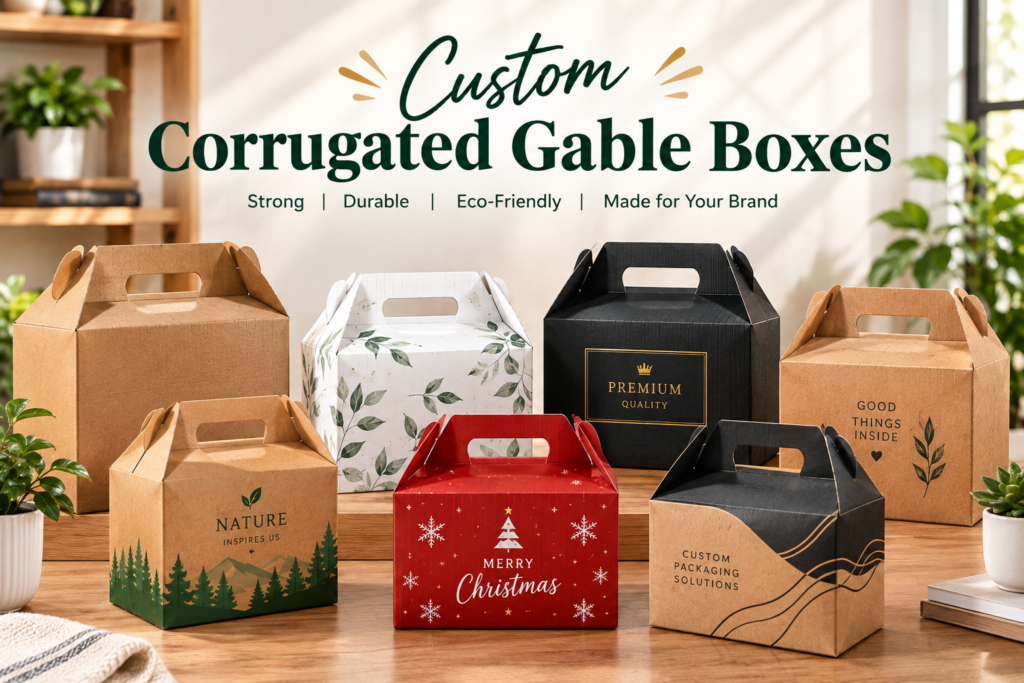Custom Corrugated Gable Boxes