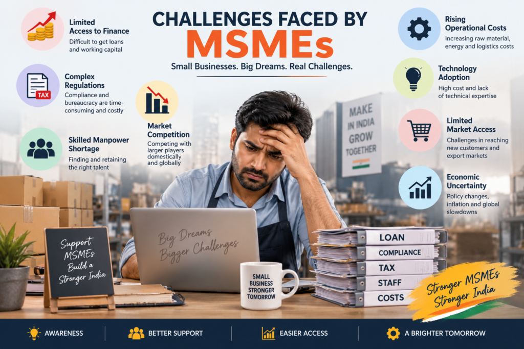 challenges faced by msmes