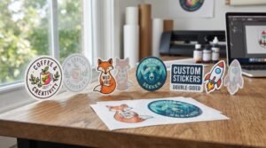 double-sided stickers