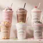 Custom paper Milkshake Cups