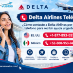 Delta Airlines Teléfono y asistencia 247