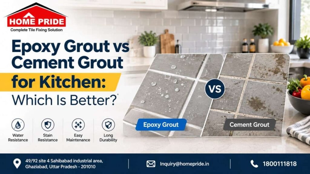 Epoxy Grout vs Cement Grout for Kitchen Which Is Better