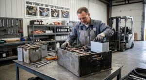 How Forklift Battery Rebuilding Works