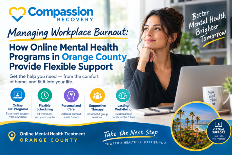How Online Mental Health Programs in Orange County Provide Flexible Support