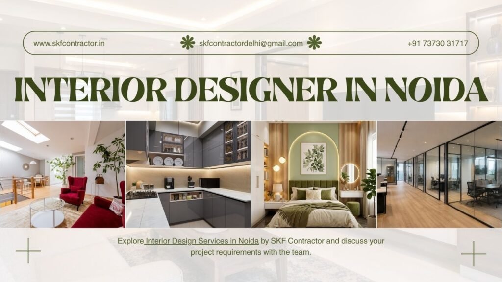Interior Designer In Noida | Modern & Luxury Interior Design