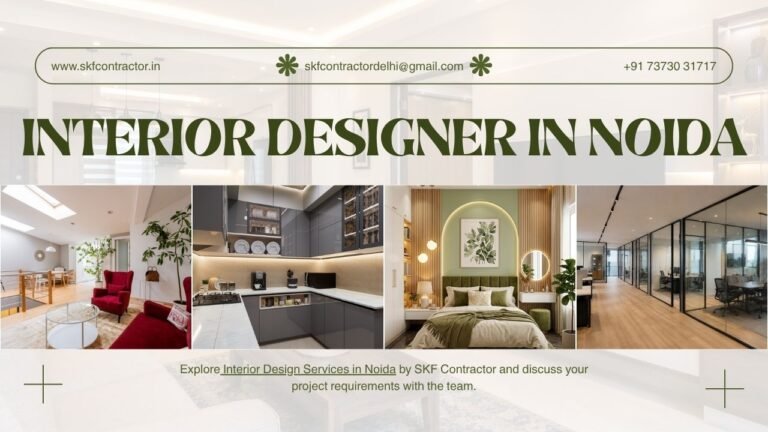 Interior Designer In Noida | Modern & Luxury Interior Design