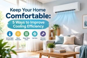 Keep Your Home Comfortable: 5 Ways to Improve Cooling Efficiency