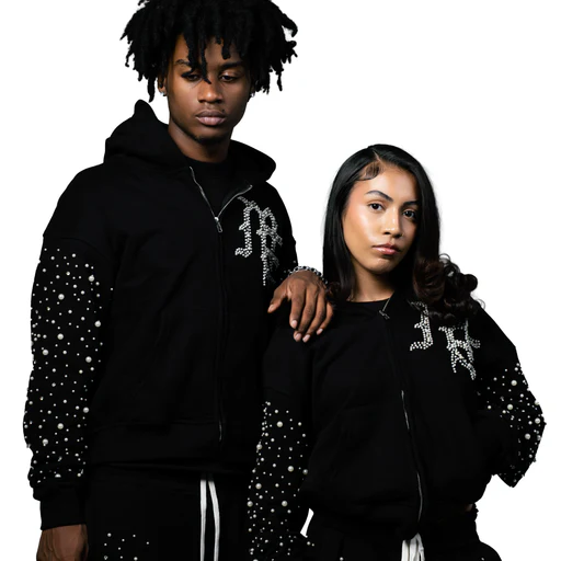 Mixed Emotion Black Pearl Hoodie1