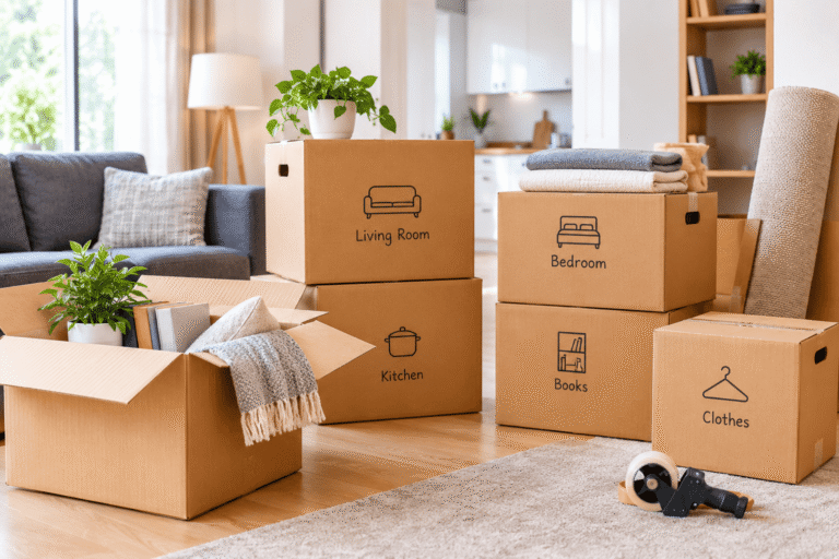 Moving House Boxes A Practical Guide to Choosing the Right Ones for Every Room