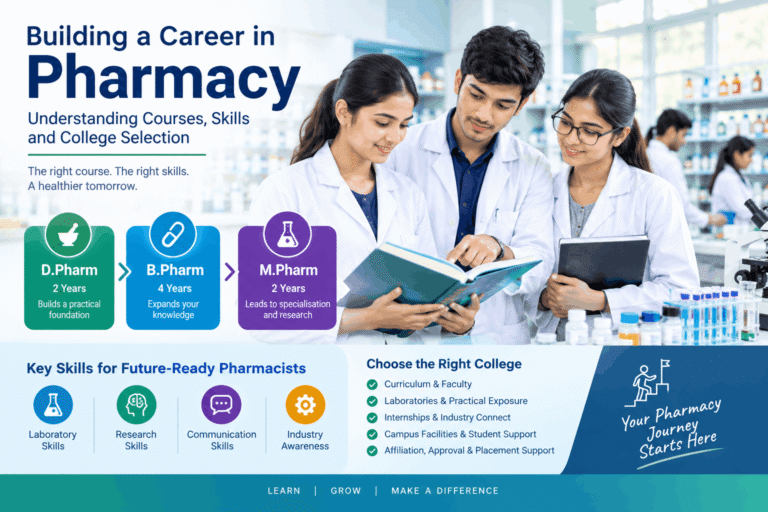 Pharmacy Courses in Lucknow Dpharm Bpharm Mpharm