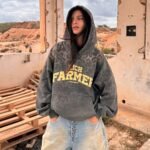 RICH FARMER HOODIE DARK GREY