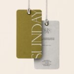 Swing Tag Design for a Home & Lifestyle Brand