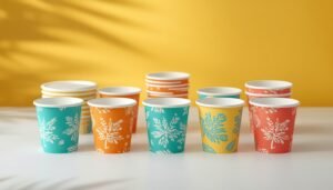 custom small paper cups