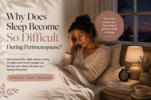 Why Sleep and Stress Can Feel Different During Perimenopause